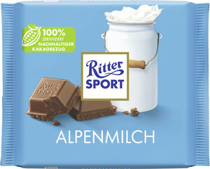 Ritter Sport Alpenmilch 100G