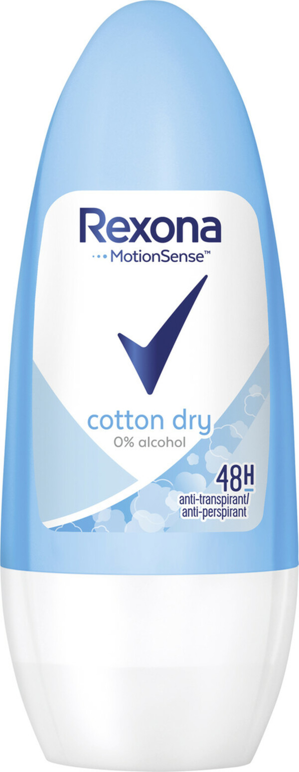Bild 1 von Rexona Women Deodorant Roll-On Ultra Dry Cotton 50 ml