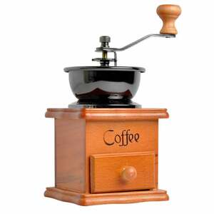 Lifcausal - Manuelle Kaffeemühle Kaffeebohnenmühlen Maker Kaffeebehälter Kaffeemühle Kaffeemaschine