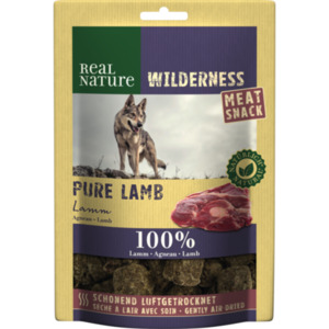 REAL NATURE WILDERNESS Meat Snacks 150g Pure Lamb (Lamm)