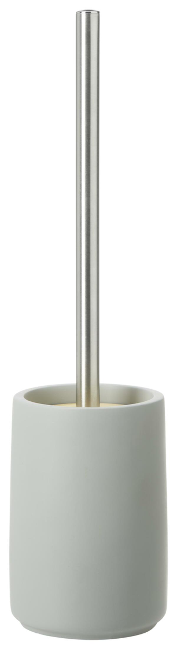 Bild 1 von WC-Bürstengarnitur Kim aus Bambus in Grau