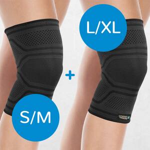 Copper Fit Ice Knee Sleeve S/M+L/XL
