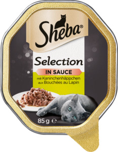 Sheba Selection in Sauce 22x85g mit Kaninchenhäppchen