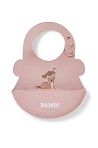 C&A Bambi-Baby-Silikon-Lätzchen, Rosa, Größe: 1 size