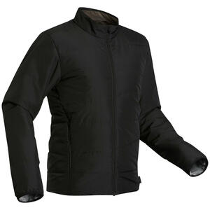 Wattierte Jacke Trek 50 Komfort bis 0 °C Herren schwarz