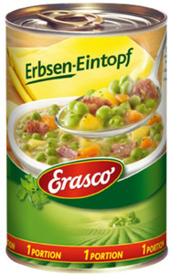 Erasco 1 Portion Erbsen-Eintopf 400G