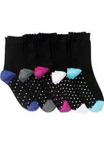 Damen Socken (5er Pack) mit Bio-Baumwolle