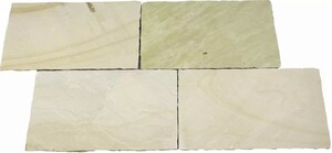 TrendLine Sandstein Terrassenplatten 60 x 30 x 2,5 cm, gelb/beige