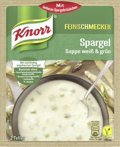 Knorr Feinschmecker Spargel Suppe weiß & grün 55 g