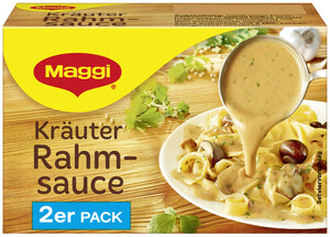 Maggi Kräuter-Rahmsauce ergibt 2x 250 ml