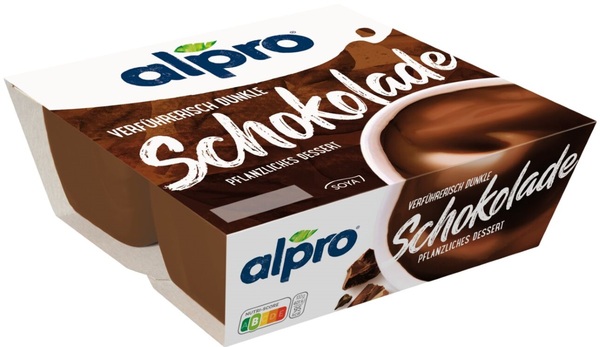 Bild 1 von Alpro Soya Dessert Dunkle Schokolade feinherb 4x125G
