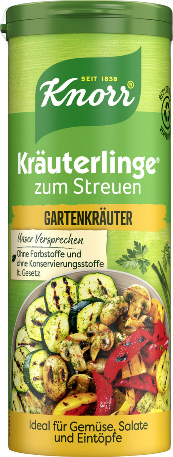 Bild 1 von Knorr Kräuterlinge zum Streuen Gartenkräuter 60 g