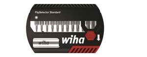 Wiha Bit-Set Flip Selector 13-teilig, mit Gürtelclip