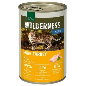 WILDERNESS Adult 6x400g Pure Turkey Pute