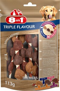 8in1 Triple Flavour Skewers 6 Stück
, 
113 g