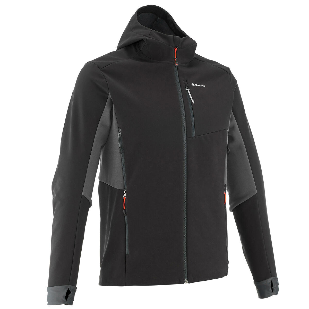 Bild 1 von Softshelljacke Bergtrekking MT500 Windwarm warm winddicht Herren