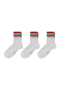 C&A Multipack 3er-Socken, Weiß, Größe: 35-38