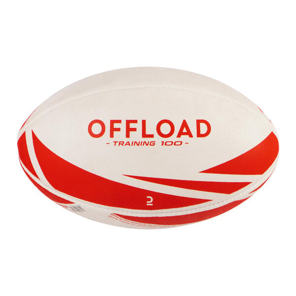 Bild 1 von Rugbyball R100 Training Größe 4 rot