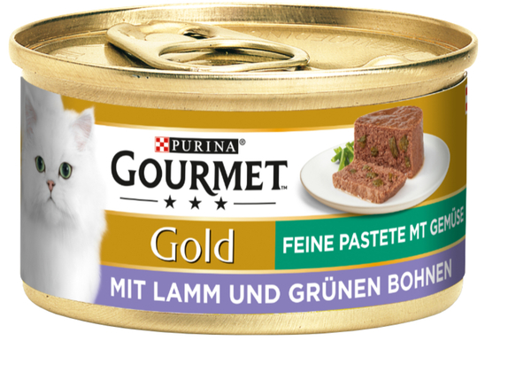 Bild 1 von Gourmet Gold Feine Pastete 12x85g Lamm & grüne Bohnen