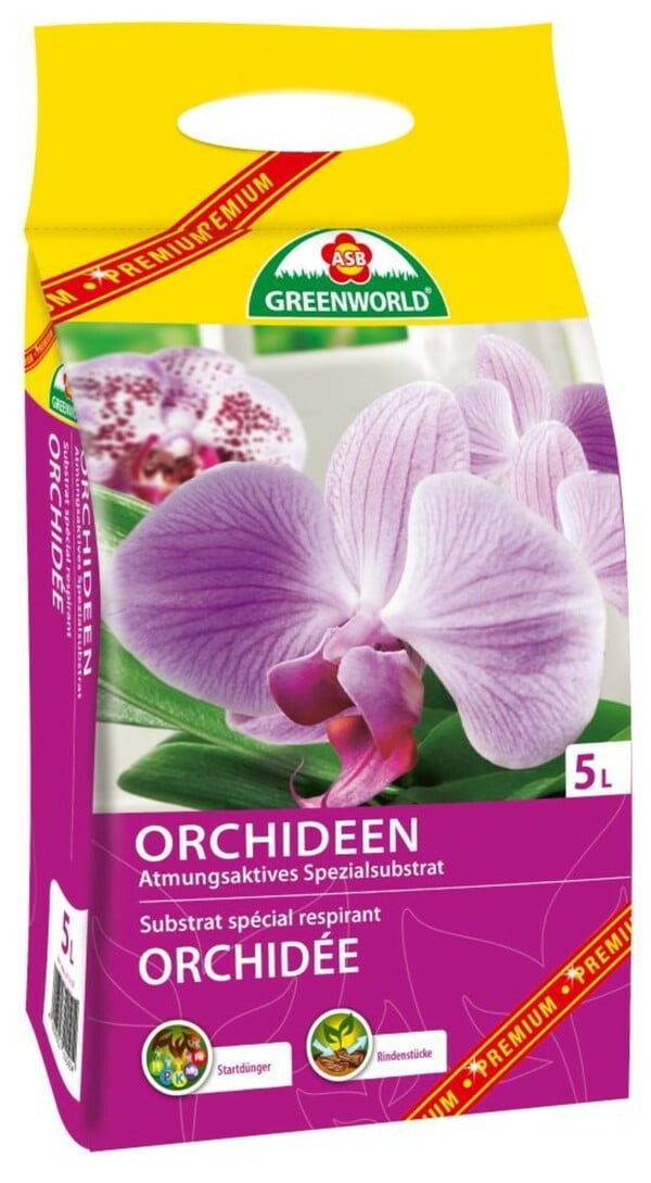 Bild 1 von ASB Greenworld Spezial-Orchideensubstrat
, 
5 l