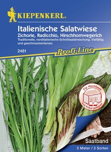 Kiepenkerl Italienische Salatwiese, Saatband
, 
Inhalt reicht für 5 lfd. Meter