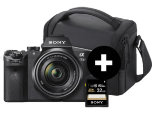 SONY Alpha 7 M2 Kit (ILCE-7M2K) Systemkamera mit Objektiv 28-70 mm , 7,6 cm Display, WLAN