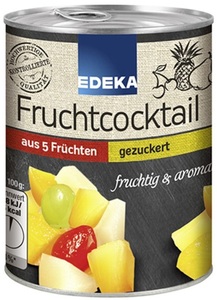 EDEKA 5-Fruchtcocktail gezuckert 225 g