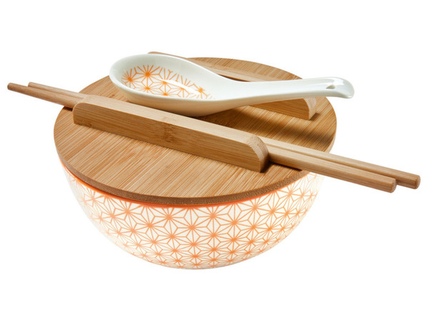 Bild 3 von ERNESTO Ramen-Set, mit Bambusdeckel, 5-teilig