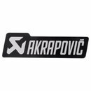 Bild 1 von AKRAPOVIC Aufkleber        silber/schwarz 39x135 mm