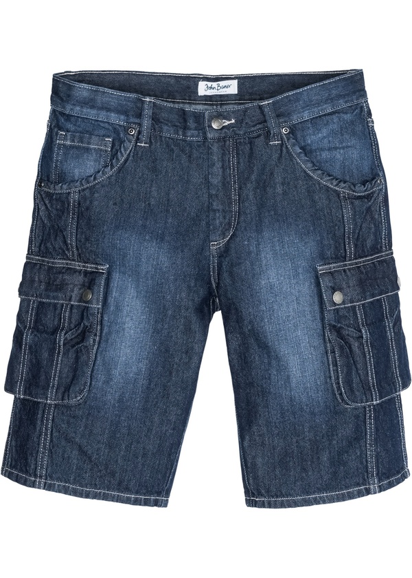 Bild 1 von Cargo-Jeans-Bermuda Regular Fit