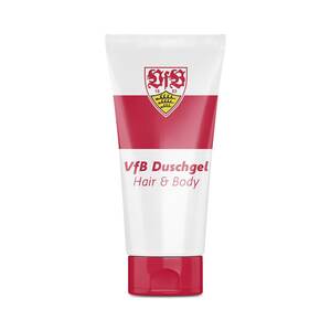 VFB Duschgel 200ml weiß/rot mit Logo