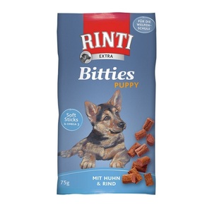 Rinti Bitties Puppy 16x75g Huhn & Rind