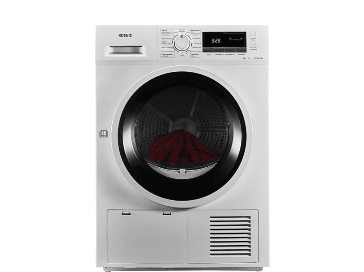 Bild 1 von KOENIC KTD 8312 A2 Wärmepumpentrockner (8 kg, A++)
