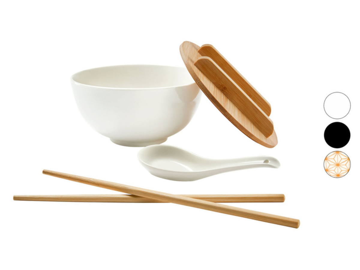 Bild 1 von ERNESTO Ramen-Set, mit Bambusdeckel, 5-teilig
