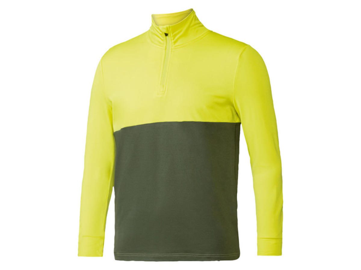 Bild 4 von crivit Herren Thermo-Funktionsshirt, mit Stehkragen