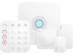 RING Alarm Security, 5-teilig (2. Generation) Starter Kit, Weiß
