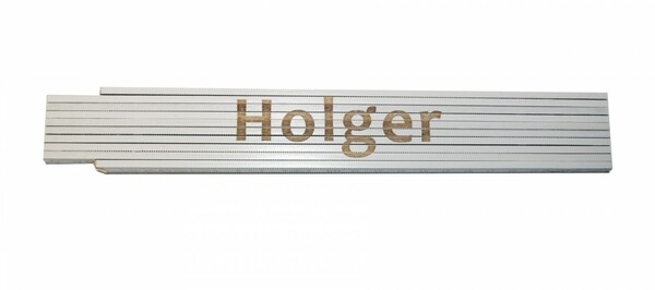 Bild 1 von Zollstock Holger 2 m, weiß