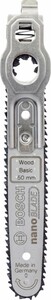 Bosch Sägeblatt Wood Basic 50 nanoBLADE, Tiefe 50 mm, 44 Z