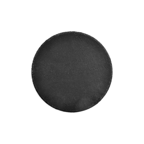 Bild 1 von Schieferplatte rund, D:20cm, schwarz