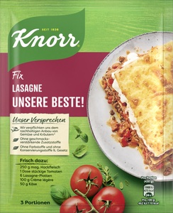 Knorr Fix für Lasagne Unsere Beste! 53 g