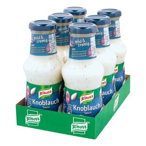 Knorr Knoblauch-Sauce 250 ml, 6er Pack
