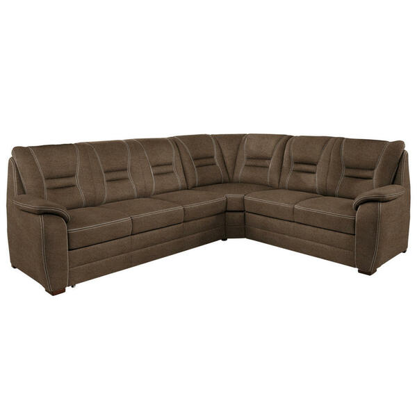 Bild 1 von Beldomo Comfort ECKSOFA Braun Grau