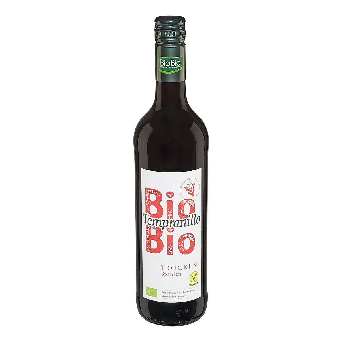 Bild 1 von Bio Tempranillo Vino de la Tierra de Castilla trocken - vegan