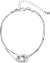 Bild 2 von IDEENWELT Damen Armbanduhr Silber mesh