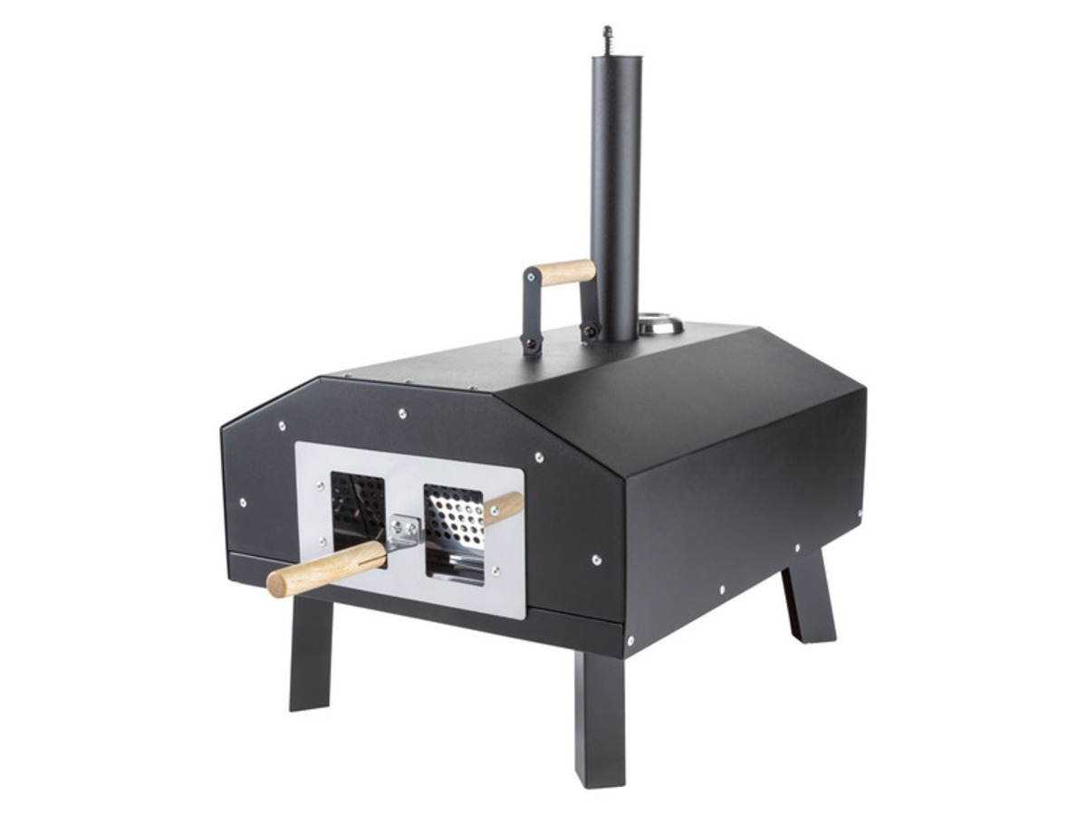 Bild 1 von GRILLMEISTER Tragbarer Outdoor-Pizzaofen, Stahl