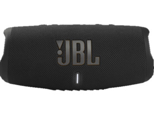 JBL Charge 5 Tomorrowland Edition Bluetooth Lautsprecher, Schwarz, Wasserfest