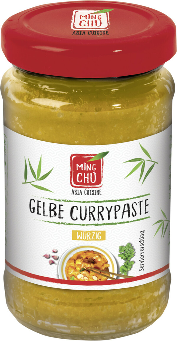 Bild 1 von Ming Chu Gelbe Currypaste würzig 114G