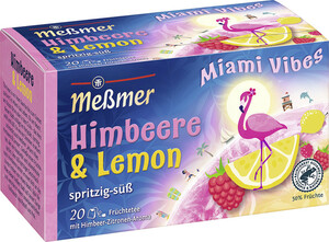 Meßmer Miami Vibes Himbeere-Lemon 20ST 50G