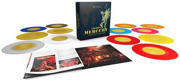 Bild 1 von Mercury, Freddie Messenger of the gods - The Singles LP multicolor