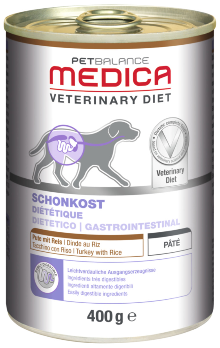 Bild 1 von Medica Schonkost 6x400g Pute und Reis